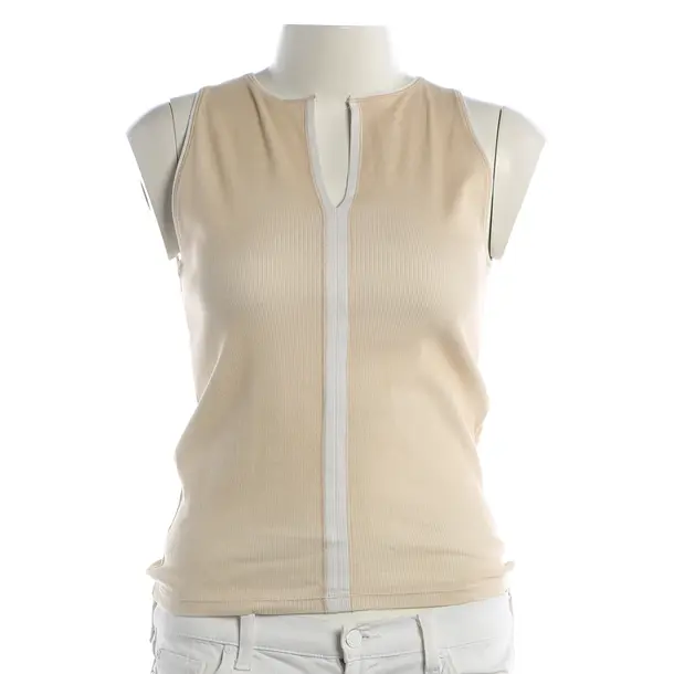 Top, in Beige, Baumwolle, Brunello Cucinelli