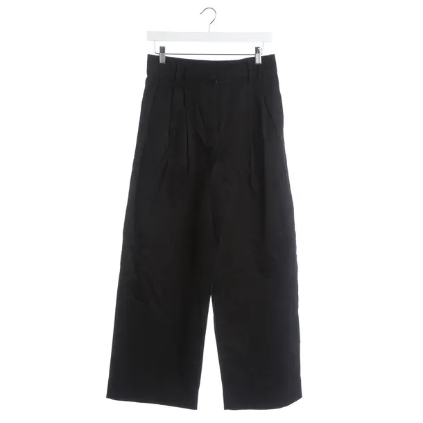 Pants, in Black, Cotton, Max Mara