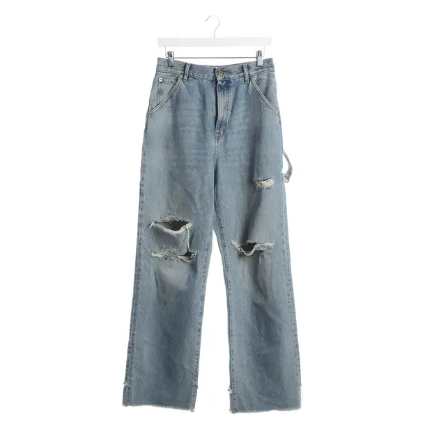 Jeans Straight Fit, in Hellblau, Baumwolle, Darkpark