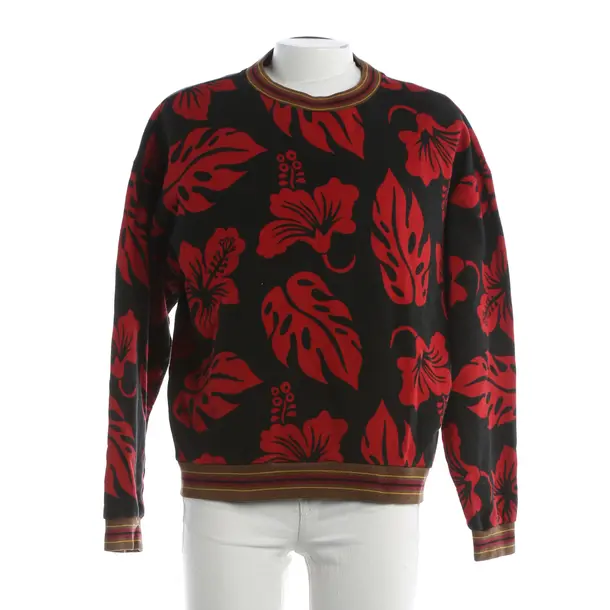 Felpa, in Nero, Cotone, Prada