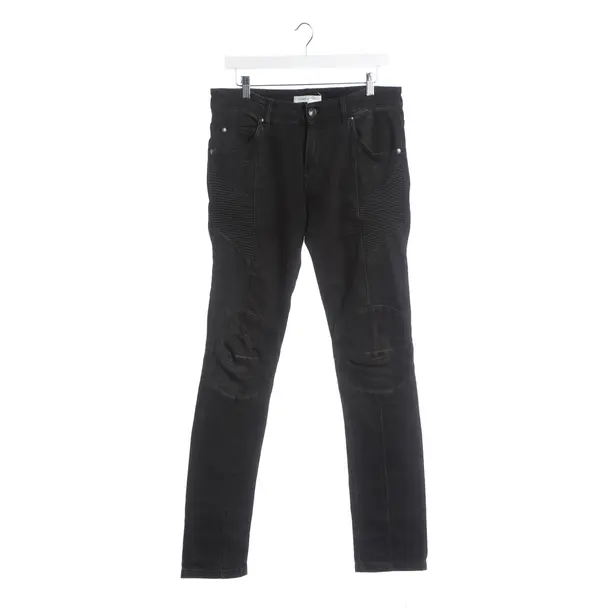 Jeans Slim Fit, in Grau, Baumwolle, Pierre Balmain