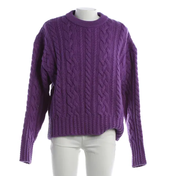 Pullover, in Lila, Wolle, Ami Paris