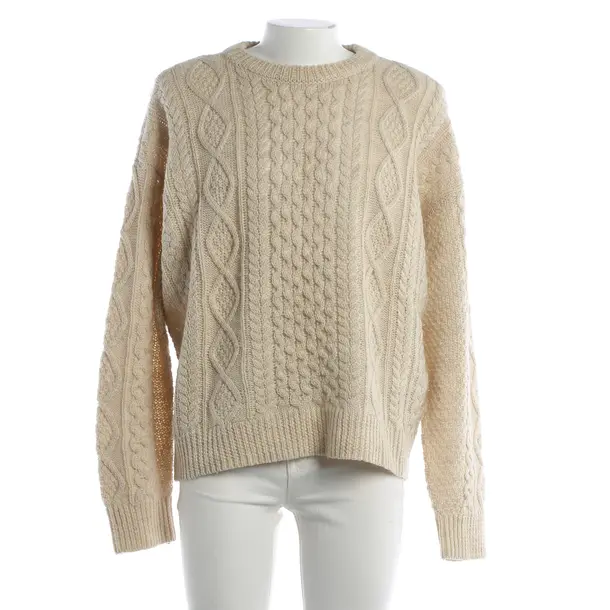 Pullover, in Beige, Wolle, Isabel Marant
