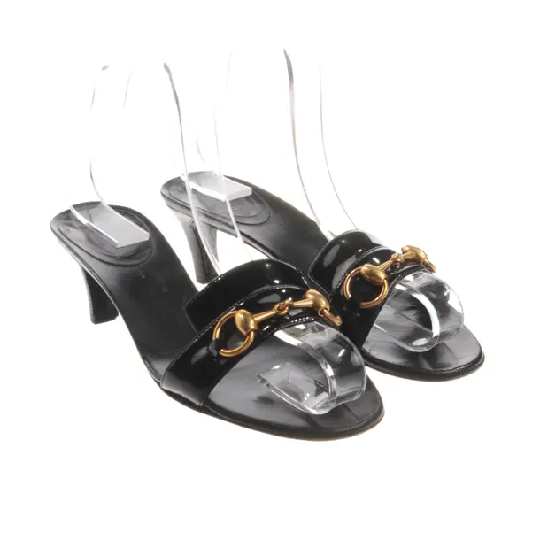 Heeled Sandals, in Black, Gucci
