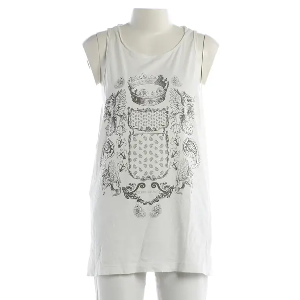 Top, in Beige, Baumwolle, Pierre Balmain