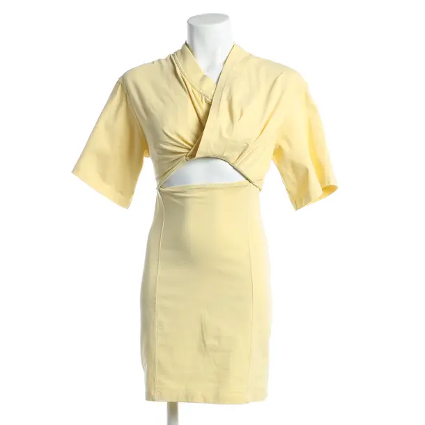 Dress, in Pastel Yellow, Cotton, Jacquemus