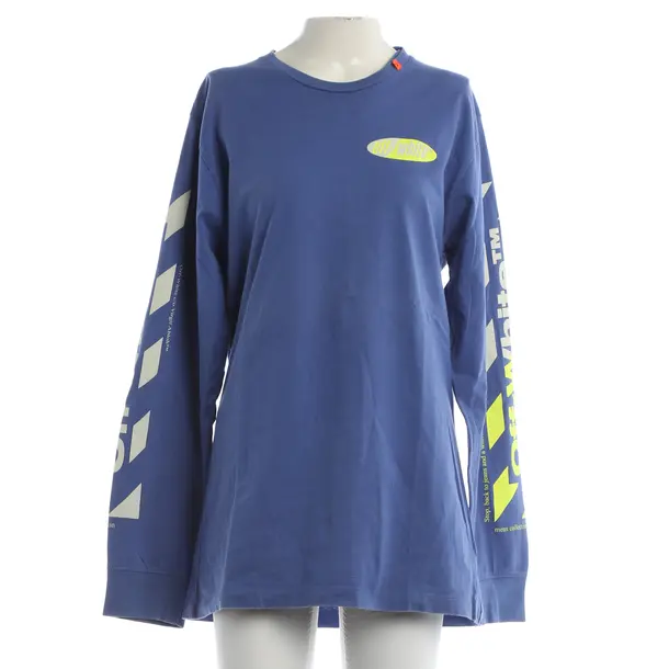 Longsleeve, in Lila, Baumwolle, Off-White