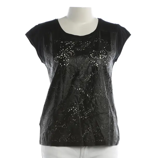 Camicia, in Nero, Cotone, Set di gemelli