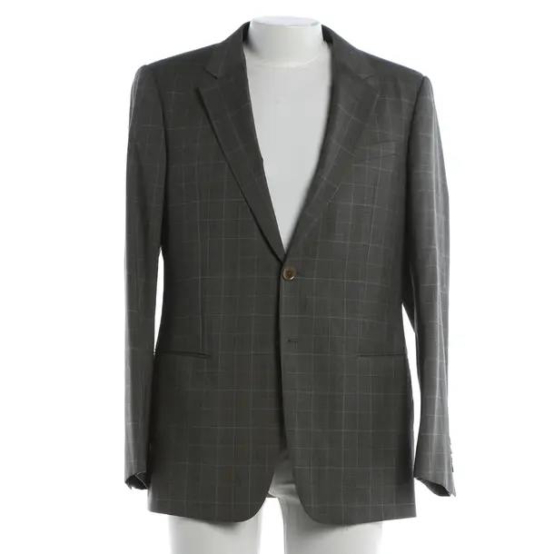 Blazer, in Gray, Wool, Armani Collezioni