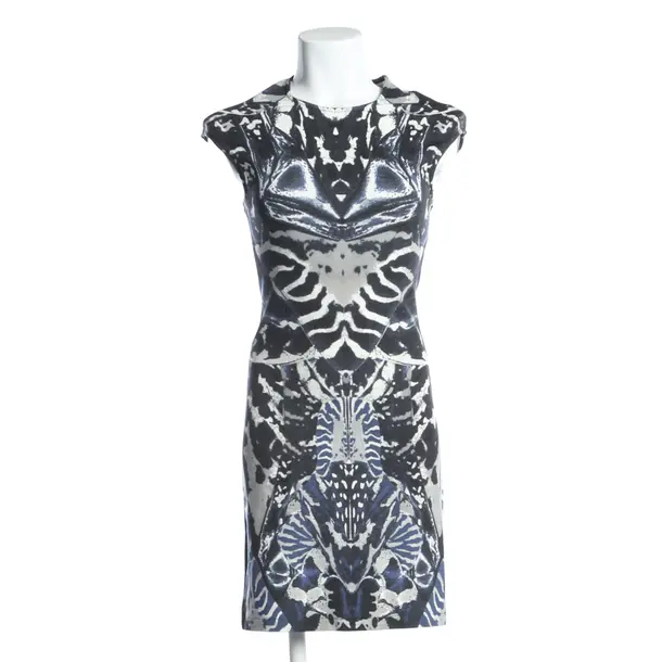 Dress, in Multicolored, Viscose, Alexander McQueen