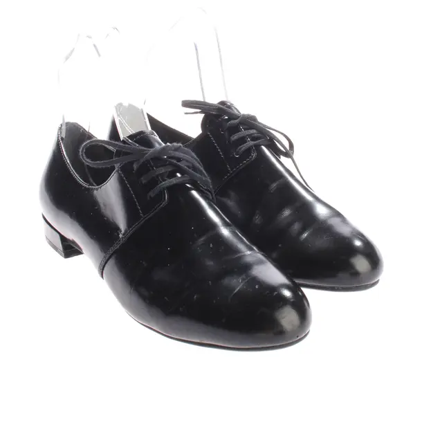 Lace up Shoes, in Black, Prada