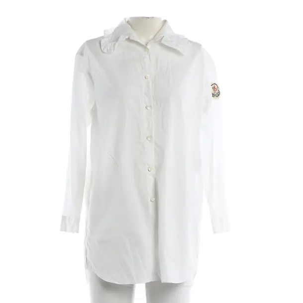 Blouse, in White, Cotton, Moncler