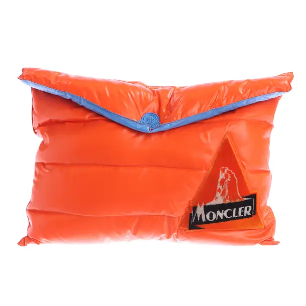 Clutch, in Dunkelorange, Polyamid, Moncler