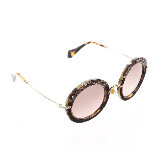 Occhiali da sole, in Marrone, Plastica / metallo, Miu Miu