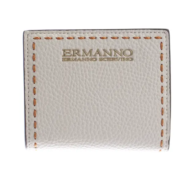 Wallet, in Beige, Leather, Ermanno Scervino