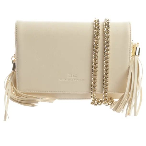 Borsa da sera, in Crema, Pelle, Elisabetta Franchi