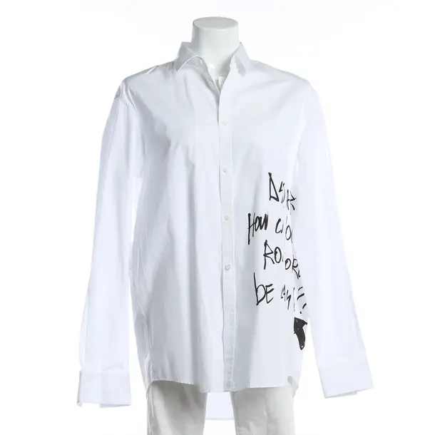 Shirt, in White, Cotton, Dsquared