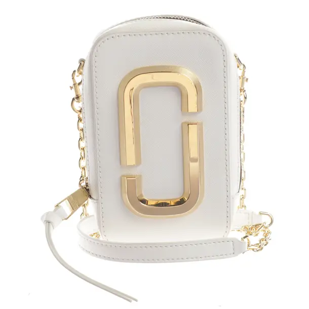 Umhängetasche, in Weiß, Leder, Marc Jacobs