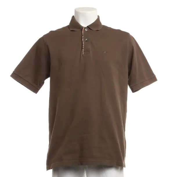 Poloshirt, in Hellbraun, Baumwolle, Burberry