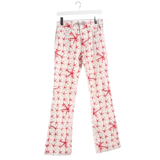 Jeans svasati, in Bianco, Cotone, Versace Jeans Couture
