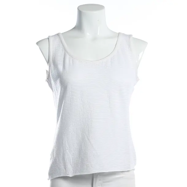 Top, in Weiß, Viskose, Armani Collezioni