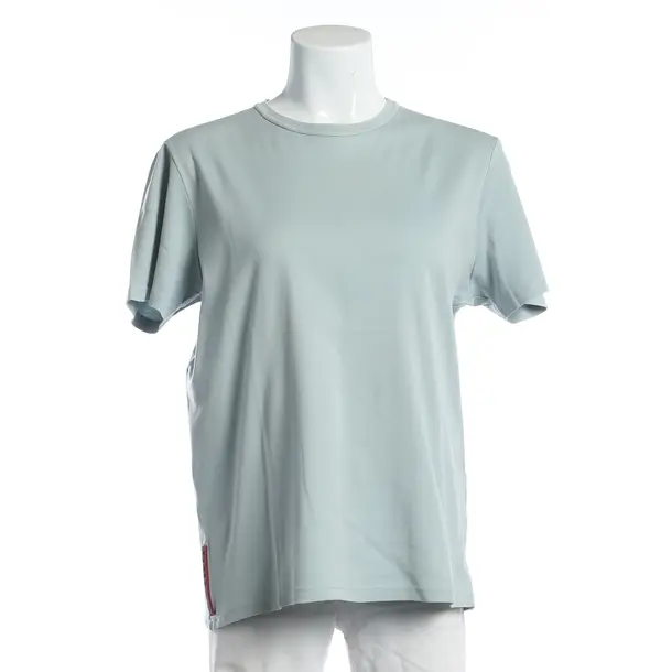 Shirt, in Hellblau, Baumwolle, Prada Linea Rossa