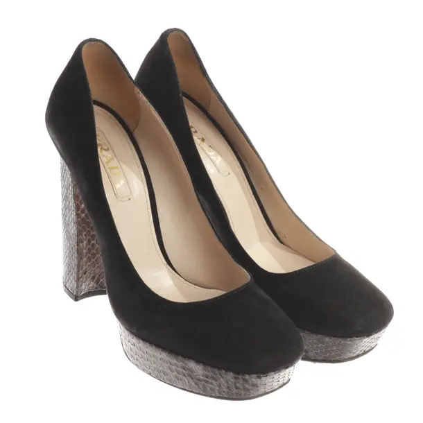 Décolleté, in Nero, Prada