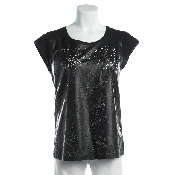 Camicia, in Nero, Cotone, Set di gemelli