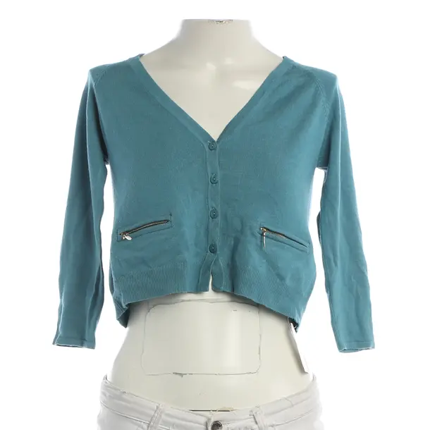 Cardigan, in Blue, Viscose, Twin Set