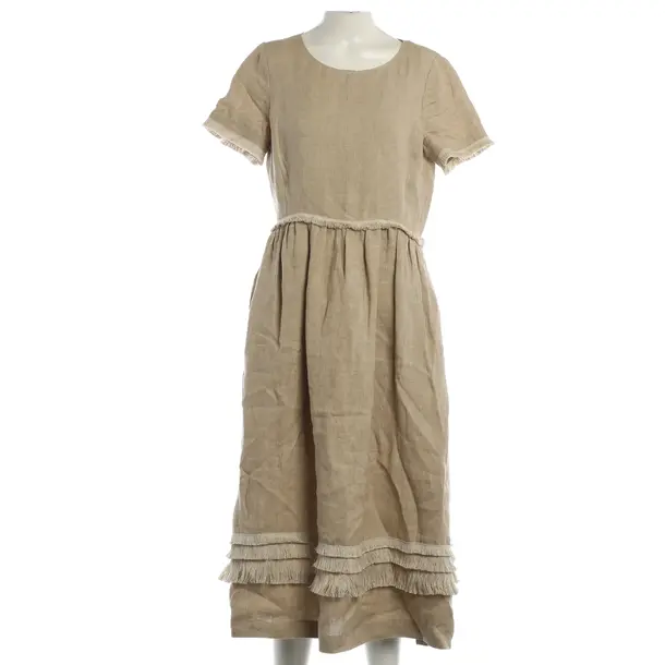 Dress, in Light Brown, Linen, Max Mara