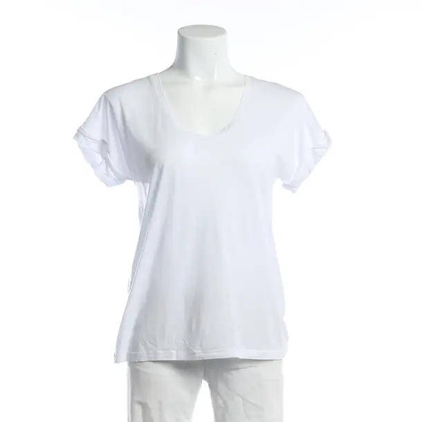 Camicia, in Bianco, Lyocell, Chiuso