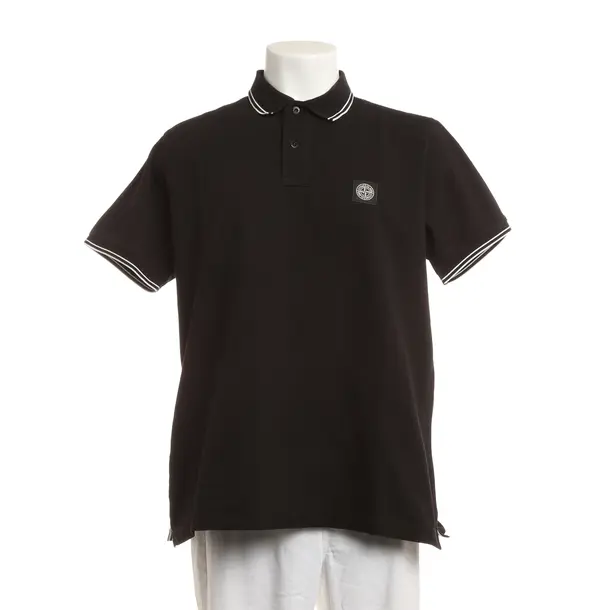 Polo Shirt, in Black, Cotton, Stone Island