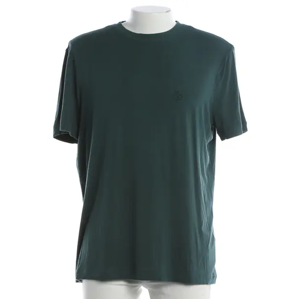 T-Shirt, in Green, Viscose, Giorgio Armani