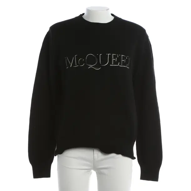 Jumper, in Black, Cotton, Alexander McQueen