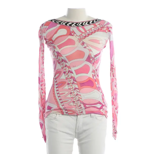 Long Sleeve Shirt, in Multicolored, Viscose, Emilio Pucci
