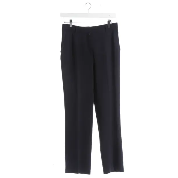 Pants, in Navy, Triacetate, Max Mara