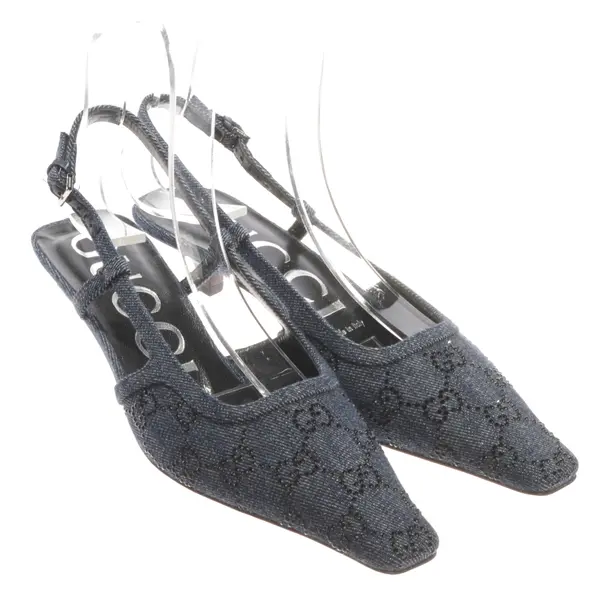 Slingbacks, in Blau, Gucci