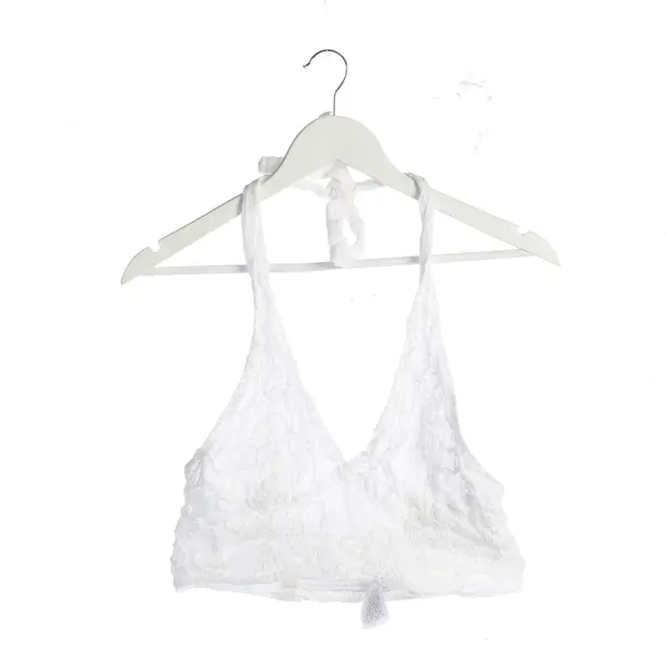 Top, in Weiß, Ramie, Ermanno Scervino