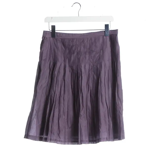 Skirt, in Purple, Cotton, Forte_Forte