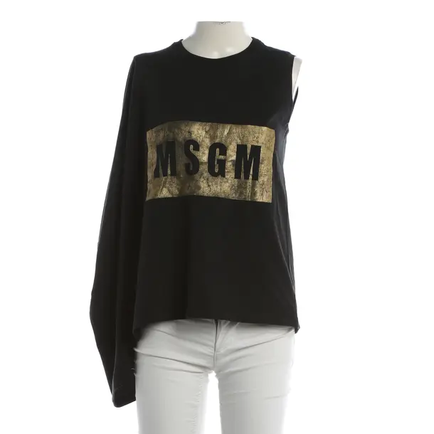 Shirt, in Schwarz, Baumwolle, MSGM