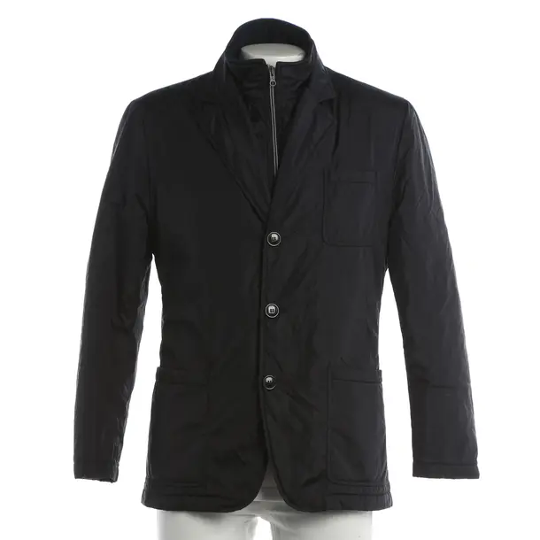 Mid-Season Jacket, in Navy, Polyimide, Fay