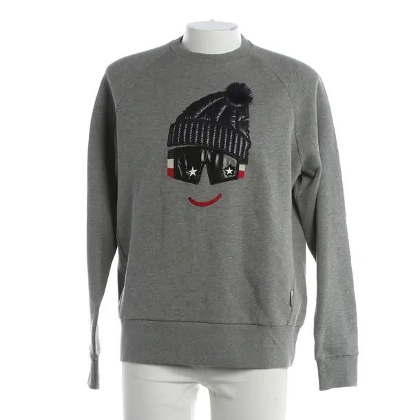 Sweatshirt, in Gray, Cotton, Moncler Grenoble