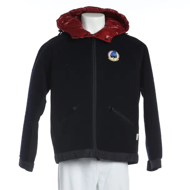 Mid-Season Jacket, in Navy, Polyester, Moncler Grenoble