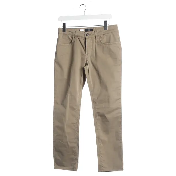 Chinos, in Light Brown, Cotton, Fay