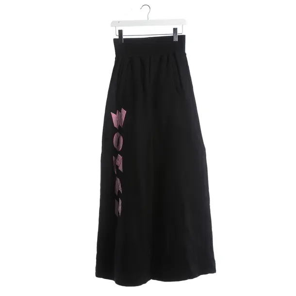 Sweatpants, in Black, Cotton, Off-White