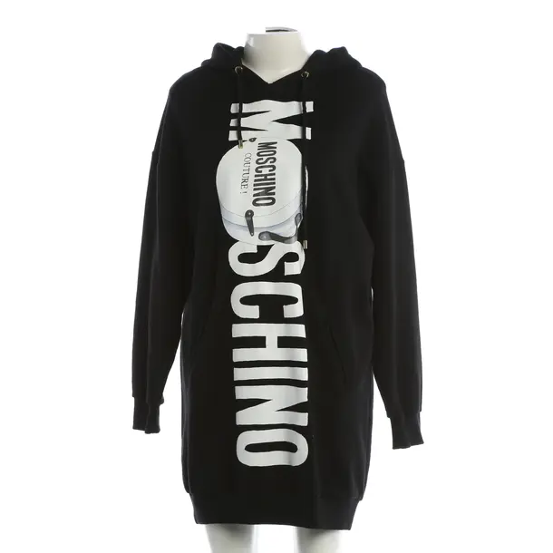 Kleid, in Schwarz, Baumwolle, Moschino