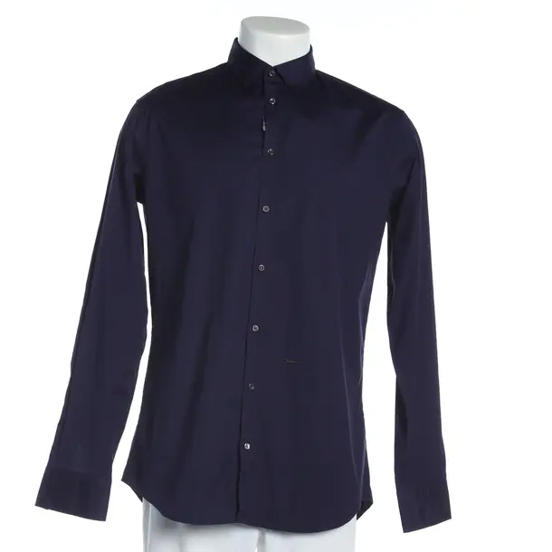 Shirt, in Navy, Cotton, Dsquared