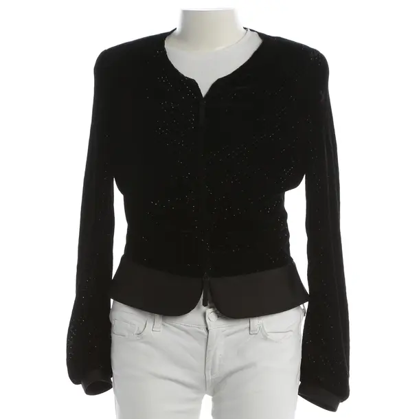 Sweatshirt, in Black, Viskose, Armani Collezioni