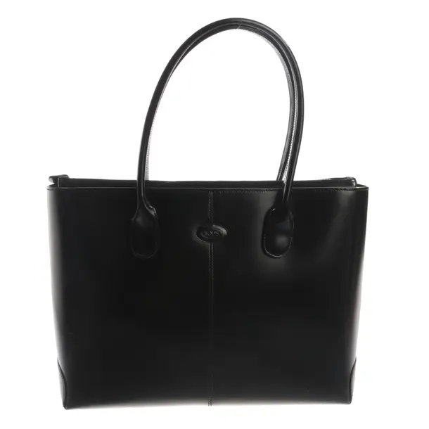 Shoulder Bag, in Black, Leather, Tod´s