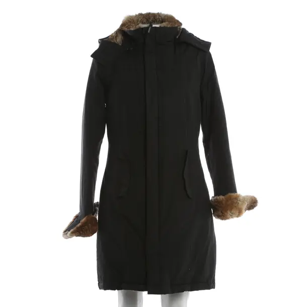 Winterjacke, in Schwarz, Baumwolle, Woolrich